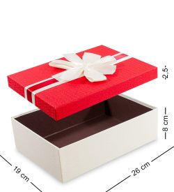 Packing Symphony WF-20/2-A Коробка «Прямоугольник» цв.бел./красн.