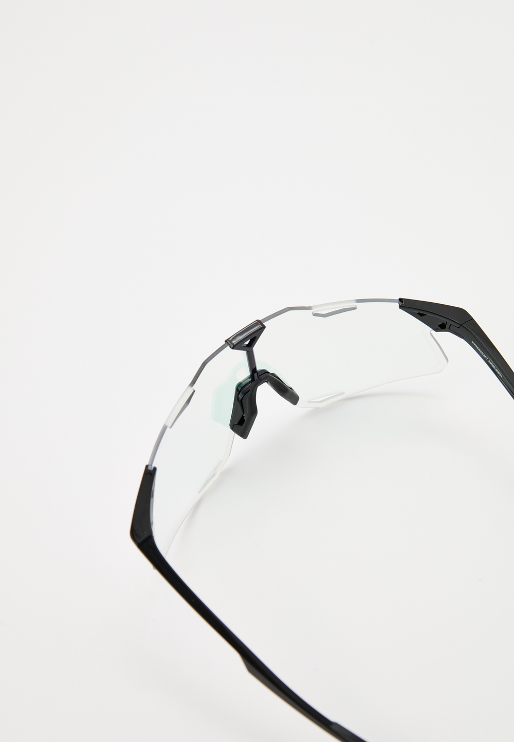 Спортивные очки 100% HYPERCRAFT Gloss Black - Purple Flash Mirror Photochromic Lens