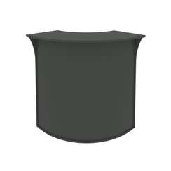 Riva Стойка угловая (радиусный элемент-ХДФ) А.РС-5 ХДФ Антрацит 950*950*1150