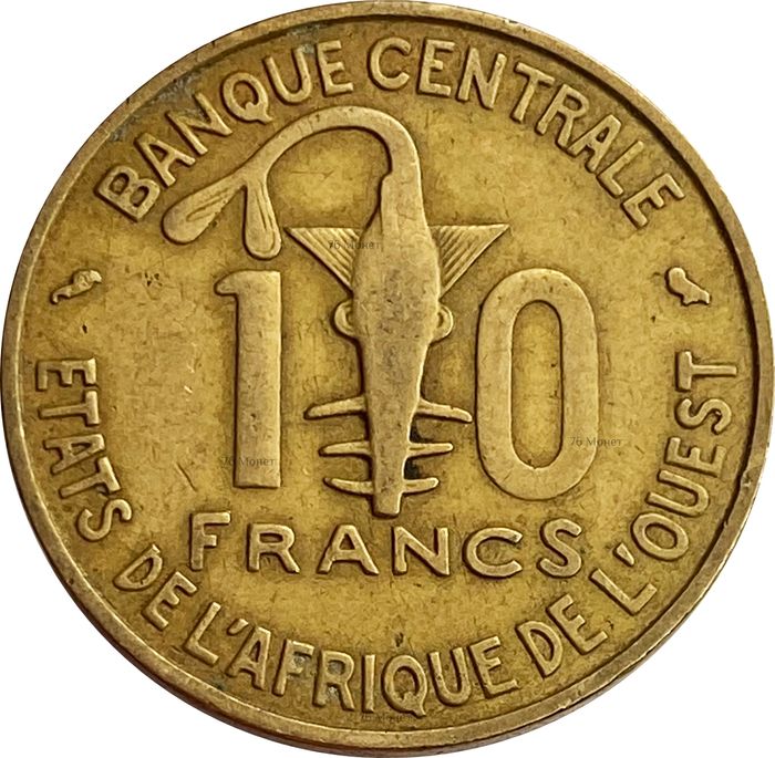 10 франков 1964-1981 Западная Африка (BCEAO)