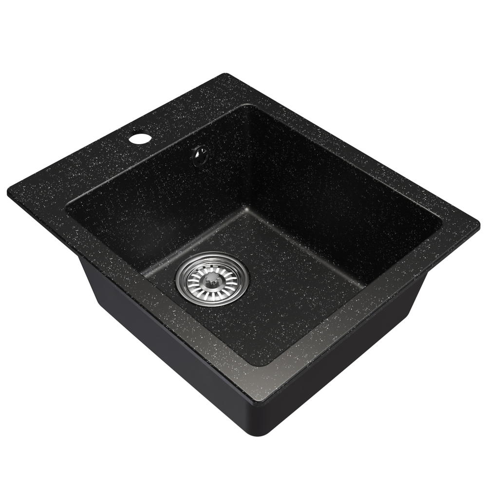 Мойка ML-GM14 КОМФОРТ черная (308), 420*500*190мм