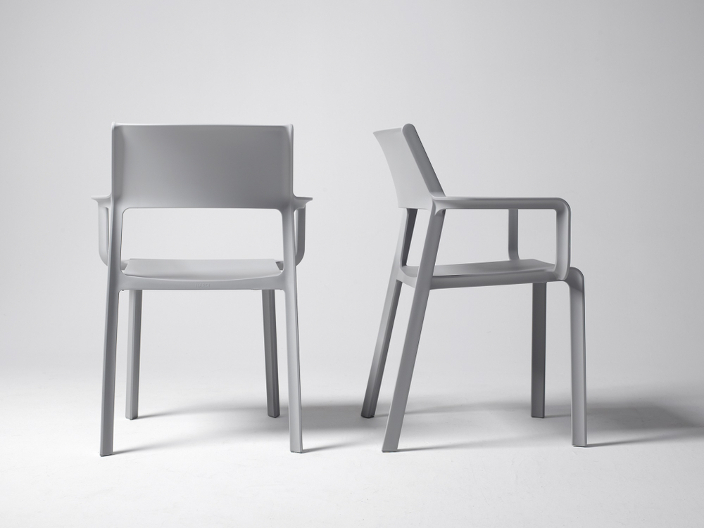 Кресло пластиковое Nardi Trill Armchair, серый
