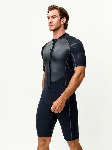 Гидрокостюм Sargan Black King shorty man черный 3 мм