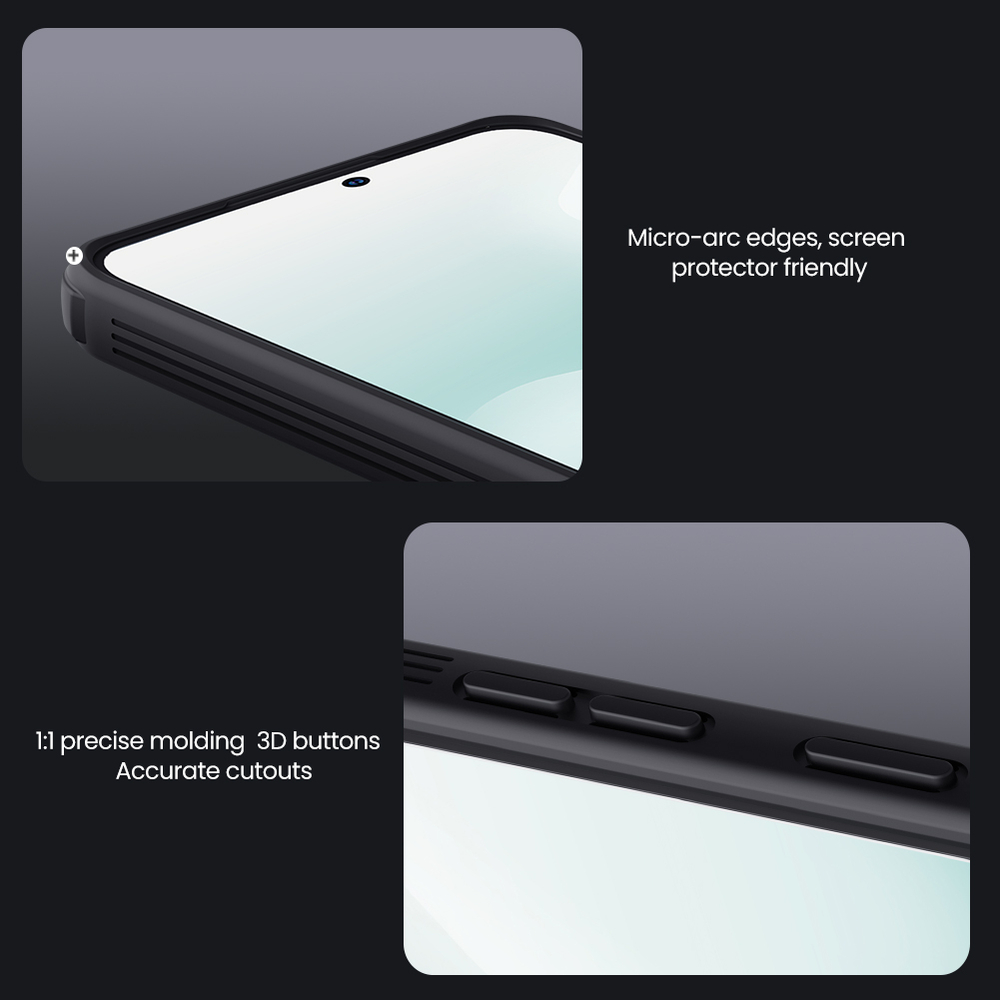 Чехол от Nillkin с встроенным магнитом для Samsung Galaxy S25 FE, серия CamShield Pro Magnetic Case