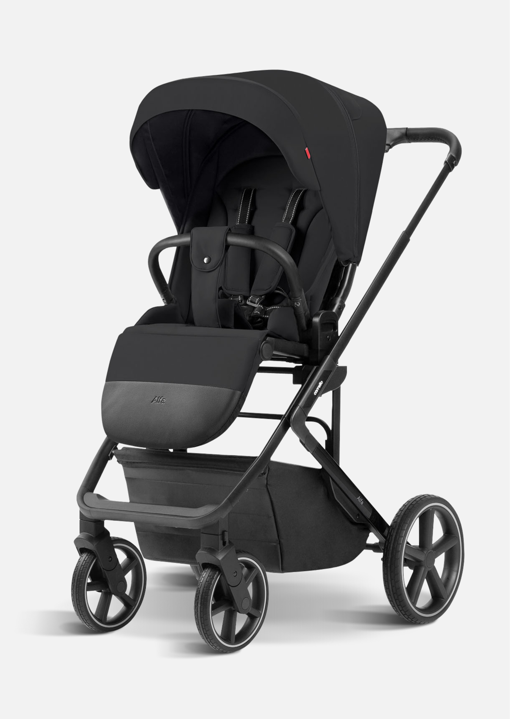 Carrello Коляска 2 в 1 Alfa (Rock Black 2025)