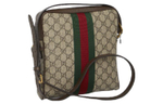 GUCCI Ophidia Small Messenger Bag Beige/Ebony Maple
