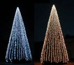 Уличная Гирлянда БЕЗ режимов "Классик одноцветный" (24В) для уличных елок от 3 до 15 м