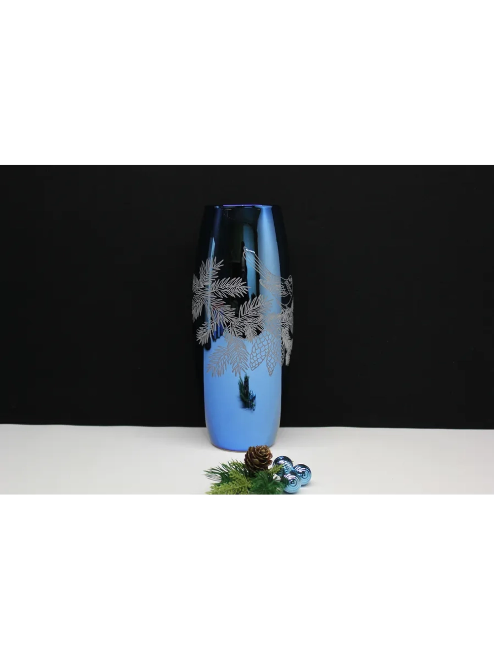 Ваза для цветов "Лазурит Шишки "