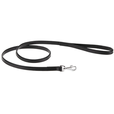 Поводок vogue flat g15/120 из натуральной кожи, чёрный
