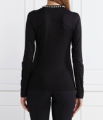 Блузка lslv embellished Karl Lagerfeld - черный(236W1708)