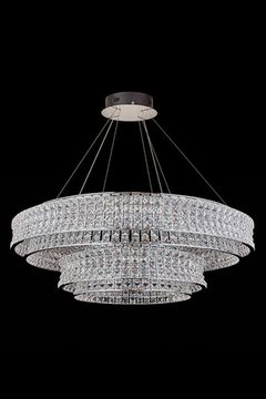 Подвесная люстра LED 180W 3200К LE3008/800-2K CH хром Aurelie Leon