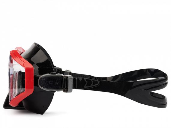 Маска Sargan Панорама черный/красный