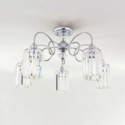 Citilux Синди CL330151 Люстра хрустальная Хром