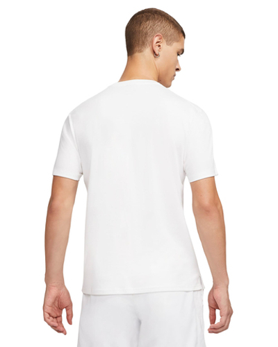 Мужская теннисная футболка Nike Court M Rafa Top SS - white