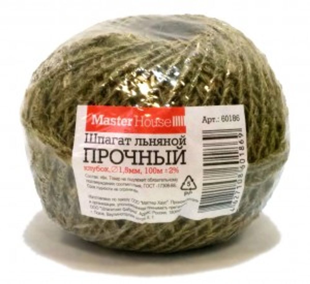 ШПАГАТ ЛЬНЯНОЙ 100М