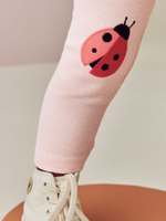 Легинсы с вышивкой для девочки Next E51-662, Розовый