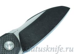 Нож CKF Aich (Малышев, M390, Ti, CF)фотография - 7