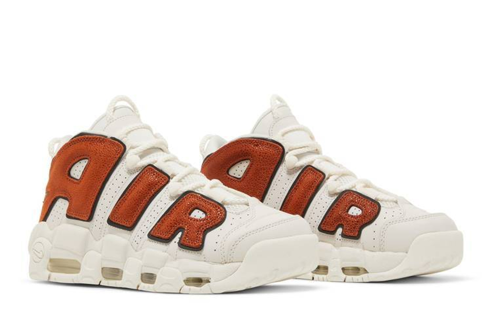 Кроссовки Nike Air More Uptempo Dark Russet Air (Женская размерная сетка)