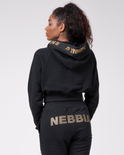 Укороченная толстовка Nebbia 824 Golden Cropped Hoodie