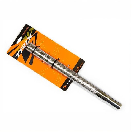 Подседельный штырь TRIX, сталь, без замка, ø 25.4 мм, длина 300 мм, серебристый (100)