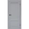 Купить Межкомнатная дверь эмалит Классик 2 светло-серая глухая