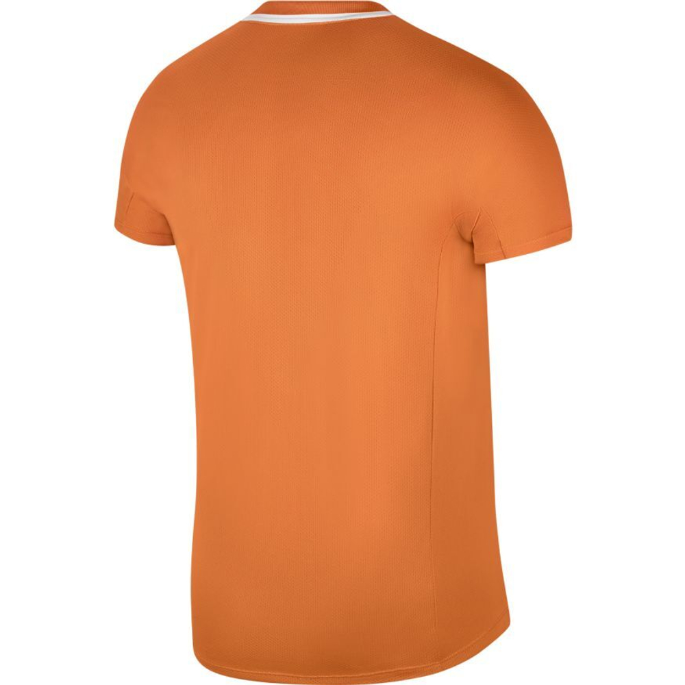 Мужское теннисное поло Nike Spring Slam Ultimate Zip Polo M - желтый