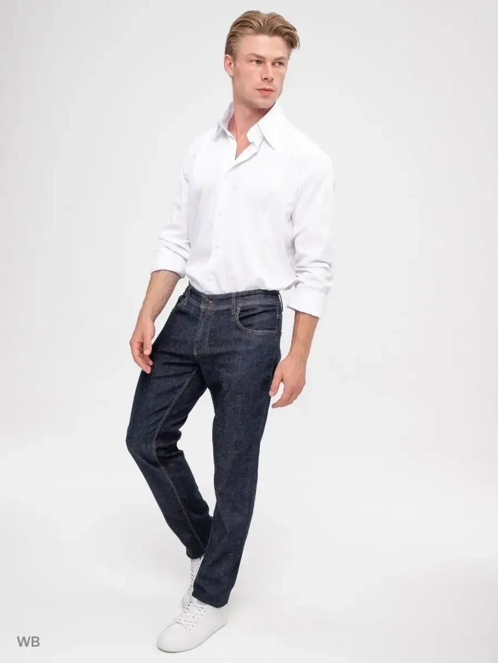 Джинсы прямые классические