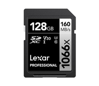 Карта памяти Lexar Professional 1066x Silver SDXC 128GB UHS-I U3 V30, R/W 160/120 МБ/с