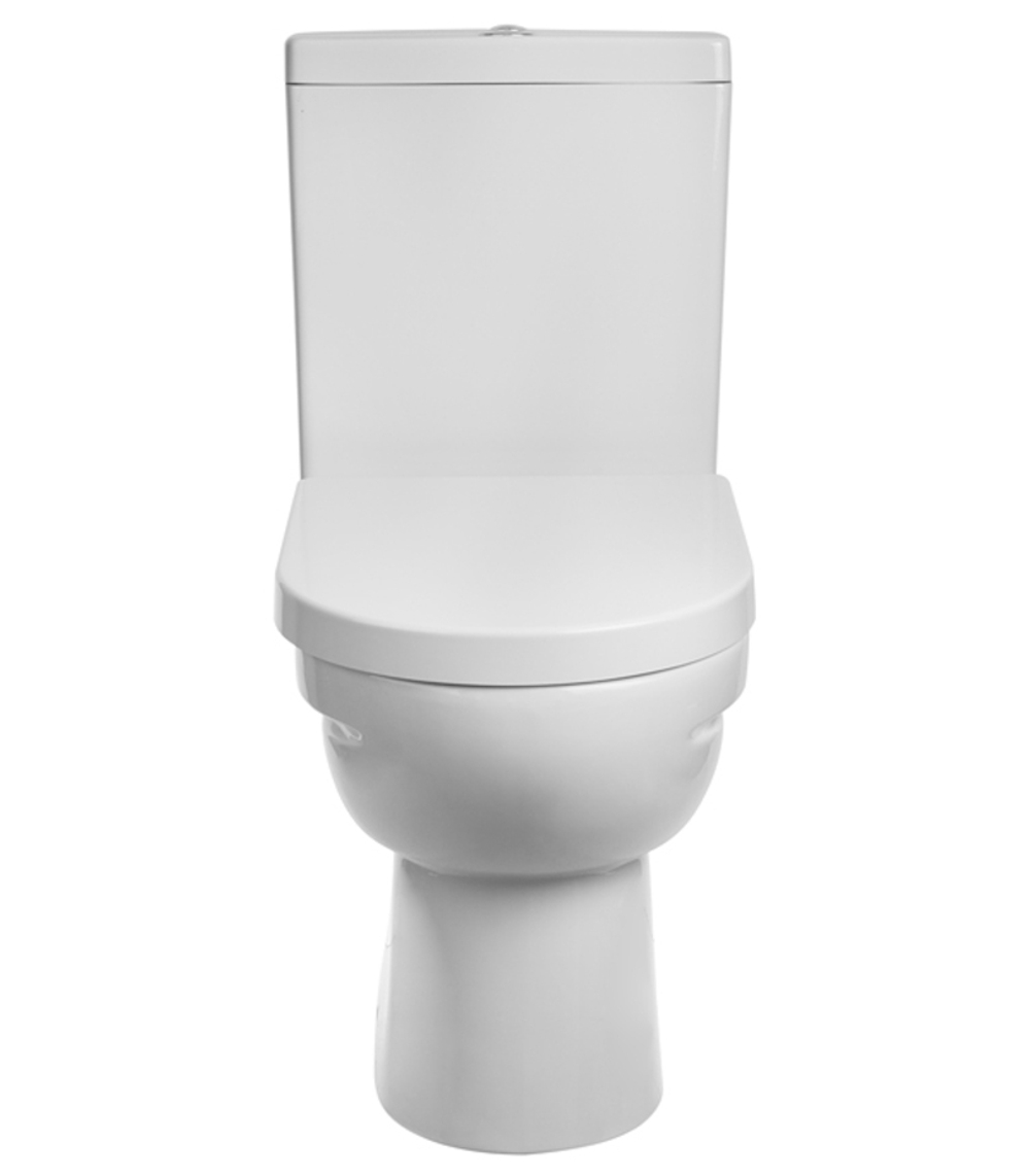 УНИТАЗ-КОМПАКТ W103 HOME DE LUXE C 2 УРОВНЕВОЙ АРМАТУРОЙ, СИДЕНЬЕМ  НЕПТУН И БОЛТАМИ КРЕПЛЕНИЯ