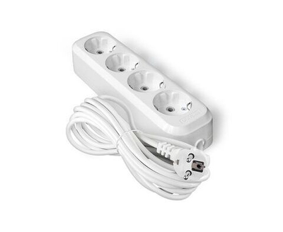 Удлинитель 4х5м с заземл. 10А IP20 У10-555 ПВС 3х0.75 UNIVersal 555-05