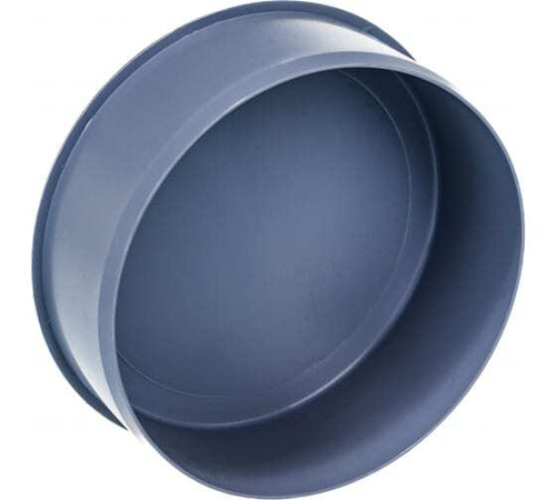 Заглушка ВК ПП 110, короб, серый,РТП (140/1)