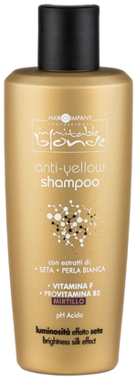 INIMITABLE BLONDE Anti-Yellow Shampoo 250ml Шампунь для волос, блокирующий жёлтый оттенок