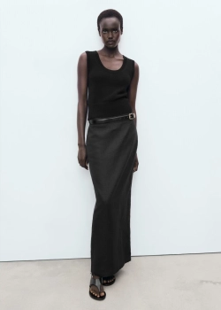 Юбка-карандаш изо льна