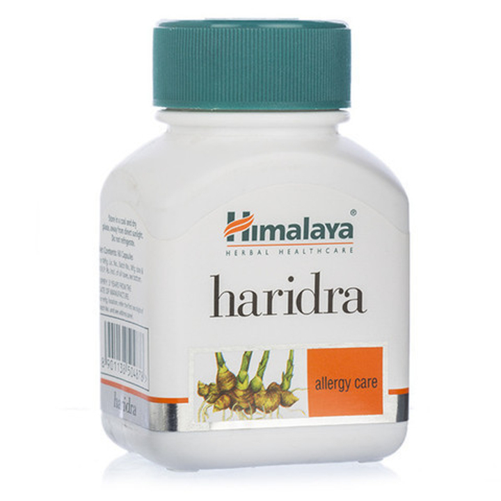 БАД Himalaya Haridra (Curcuma longa) Харидра, 400 мг, 60 капсул
