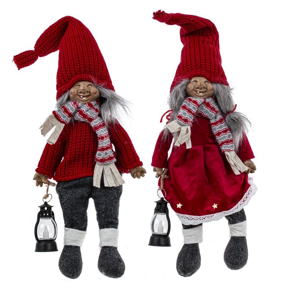 GAEM Игрушка набивная с подсветкой "Гном" (LR54х3), L20 W12 H70/25 см, 2в.