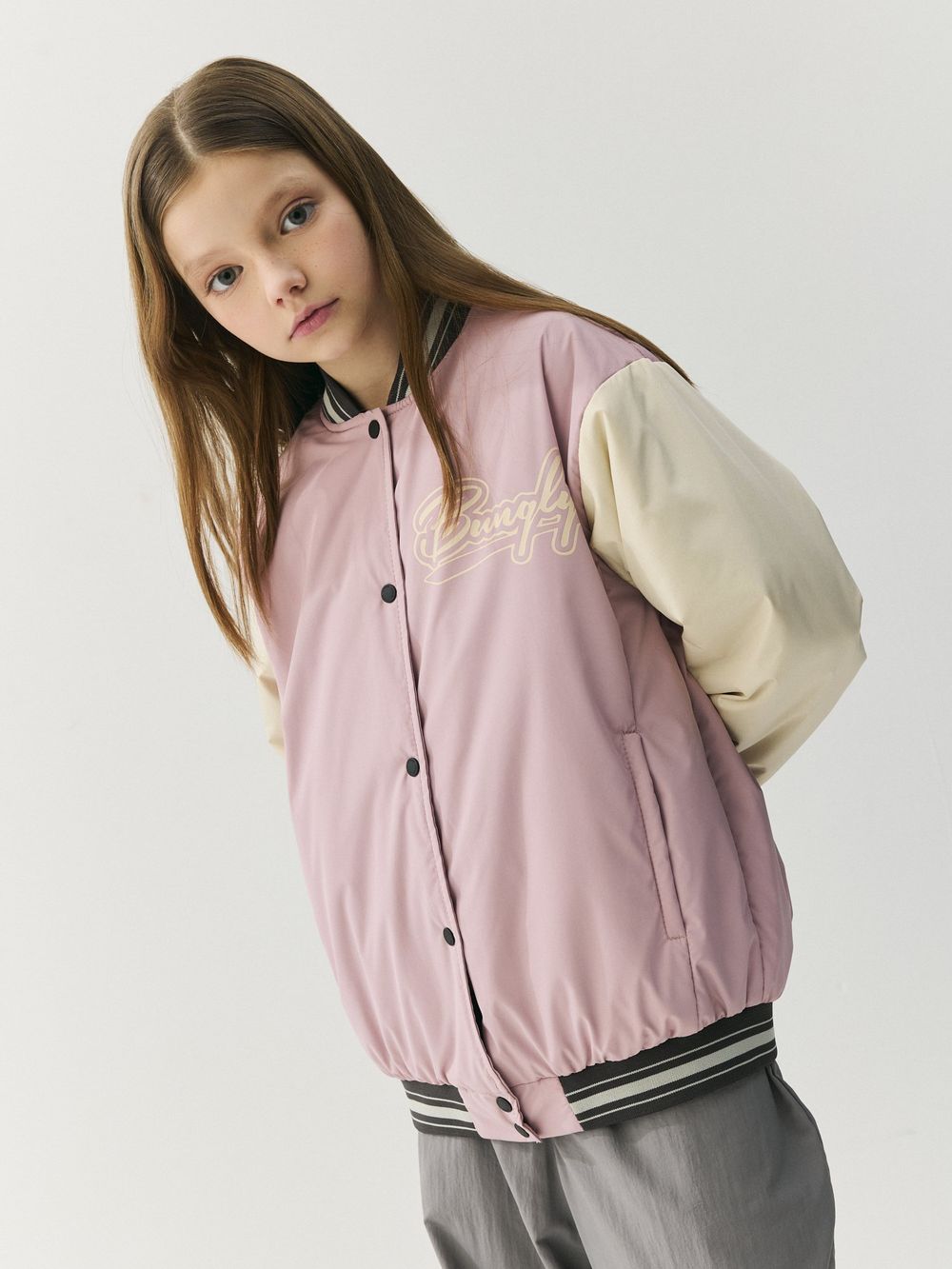 Бомбер с утеплителем "Роза" 7+