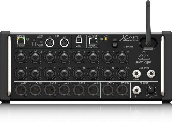 Behringer XR18 - цифровой рэковый микшерный пульт