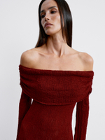 Платье DAVIDA, бургунди