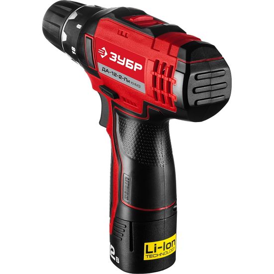 Аккумуляторный шуруповерт "ЗУБР" ДА-12-2-Ли КНМ3