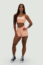 Шорты HIGH WAISTED SHORTS 5″ GYM HERO 582 Лосось