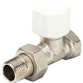 Кран под термоголовку для радиатора верхний прямой 3/4* Luxor RD 201