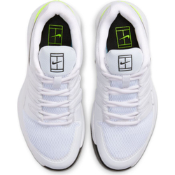 Детские теннисные кроссовки Nike JR Vapor X - white/black/volt
