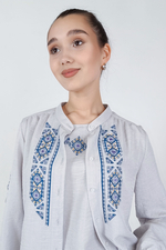 Блузка с чувашской вышивкой