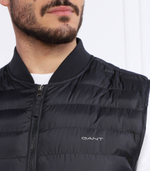 безрукавка light padded Gant - черный(7006301)