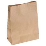 Крафт пакет бумажный 26х15х34 см, плотность 70 г/м2, 606867