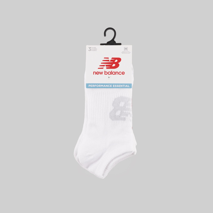 Носки New Balance Flat Knit No Show 3PR артикул:LAS03223/WT - купить в магазине Дайс