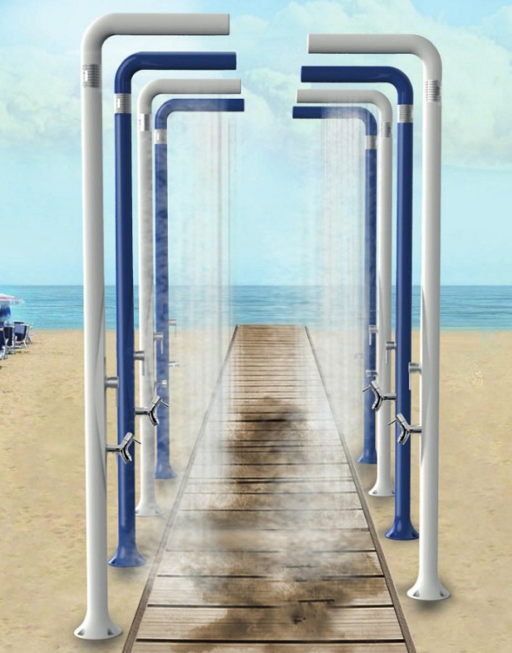 Душ уличный Arkema Funny Yang T 225, антрацит