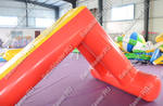 Надувной водный аттракцион «Приключения на скалах» красно-желтый, 3,5*2,5*2 м