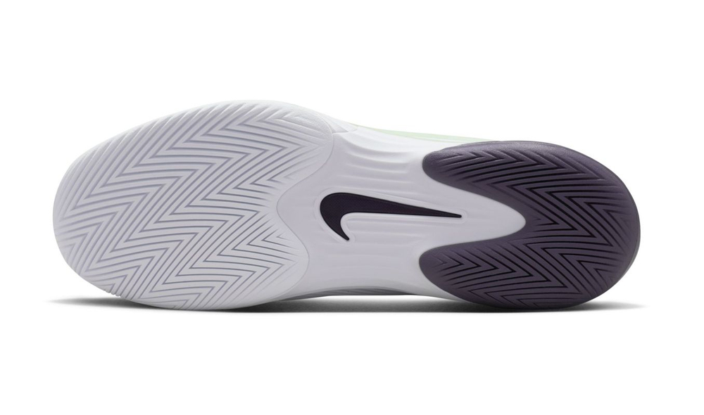 Мужские теннисные кроссовки Nike Zoom Vapor 12 - white/dark raisin/volt tint