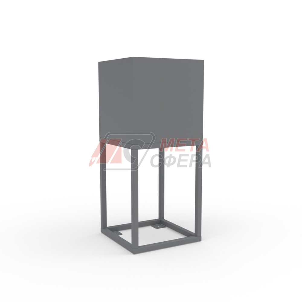 Вазон Куб на стойке